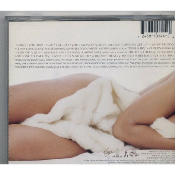 JANET JACKSON ALL FOR YOU CD, 20 GREAT TRACKS inc. - Picture 2 of 2